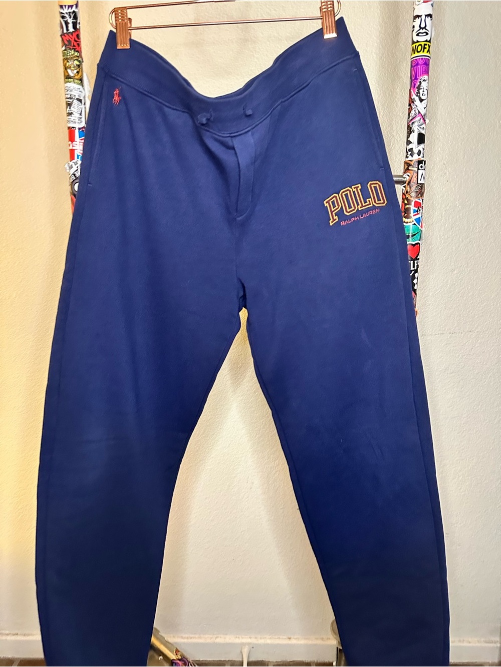 Boys Polo by Ralph Lauren Navy Sweatpants